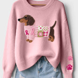 Sofía™ | Maglione con Dachshund
