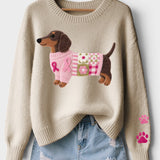 Sofía™ | Maglione con Dachshund