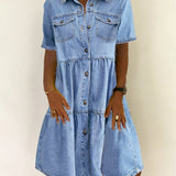 Raffaella - Abito elegante e casual in jeans